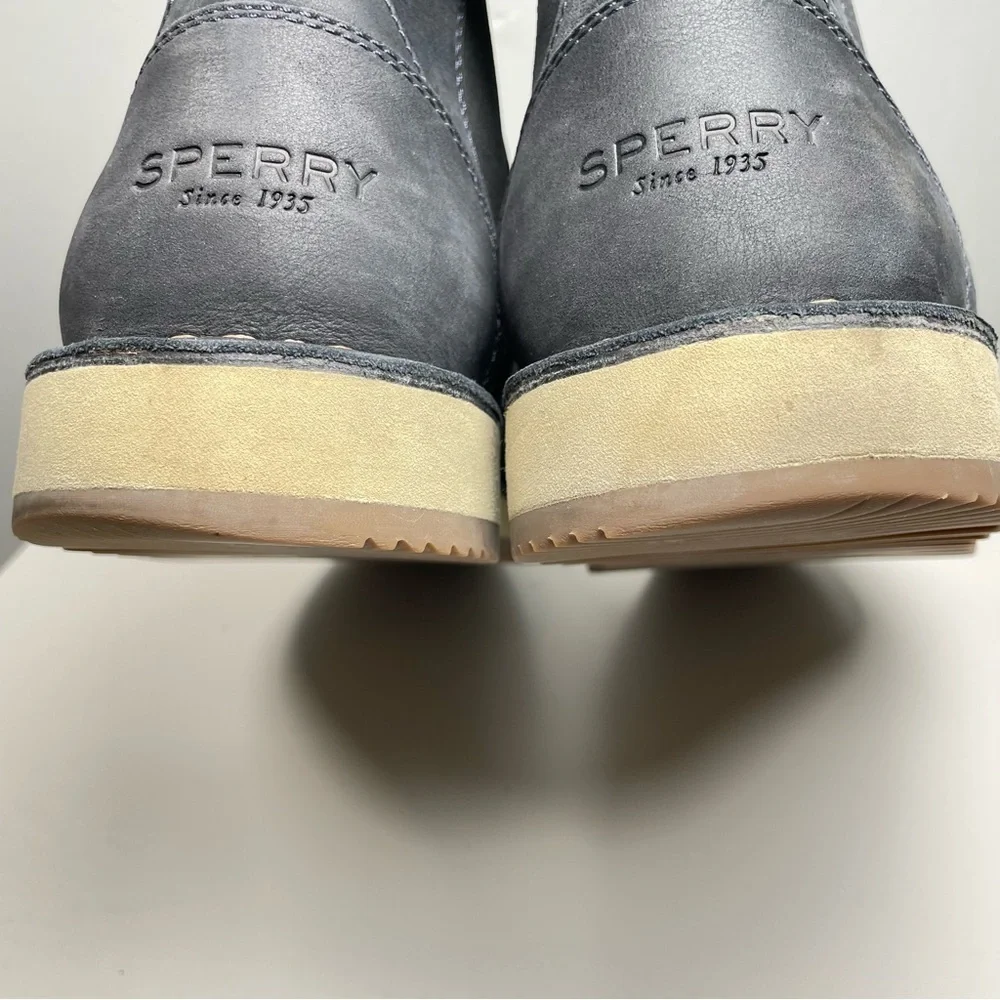 Sperry Men's, Dockyard Chelsea Boots Size 11.5M Navy Chukka Boating